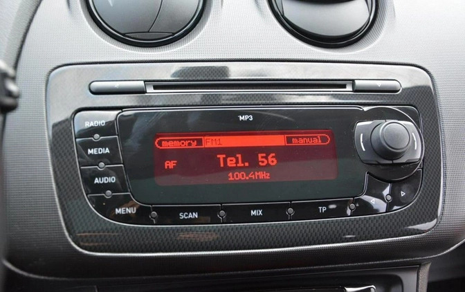 Seat Ibiza cena 26900 przebieg: 234100, rok produkcji 2012 z Borne Sulinowo małe 596